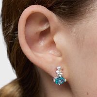 Серьги Bold Bear из серебра