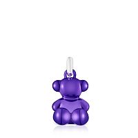 Кулон Bold Bear из стали с сиреневым покрытием