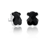 Серьги Icon Color из серебра с ониксом