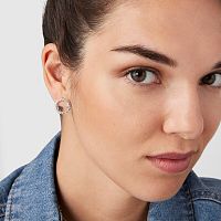 Серьги из серебра