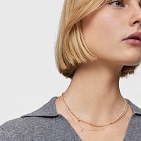 Колье из серебра