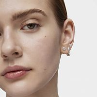 Серьги из серебра с жемчугом