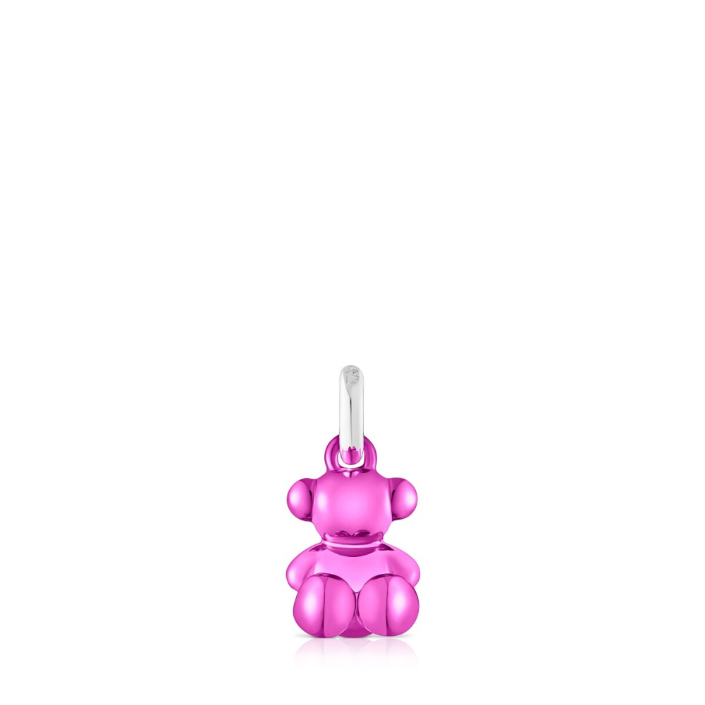 Кулон Bold Bear из стали с розовым покрытием фото 2