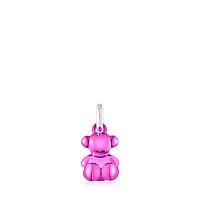 Кулон Bold Bear из стали с розовым покрытием