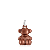 Кулон Bold Bear из стали с медно-розовым покрытием