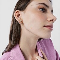 Серьги из серебра с жемчугом