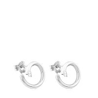 Серьги из серебра, 16 мм