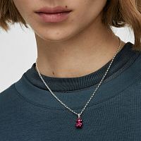 Кулон Bold Bear из стали с розовым покрытием